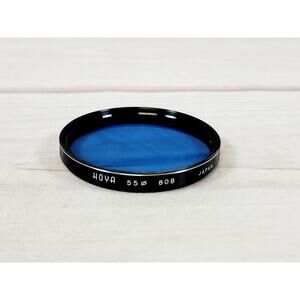 HOYA 55MM 80B BLUE CAMERA LENS FILTER